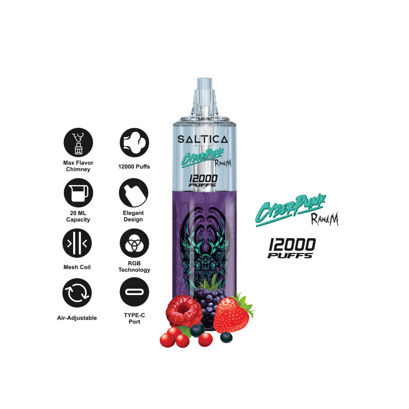 Cyberpunk Mixed Berry