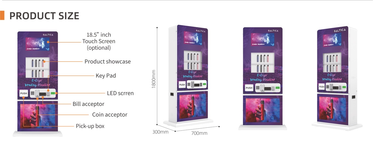 E-cigs Vending Machine