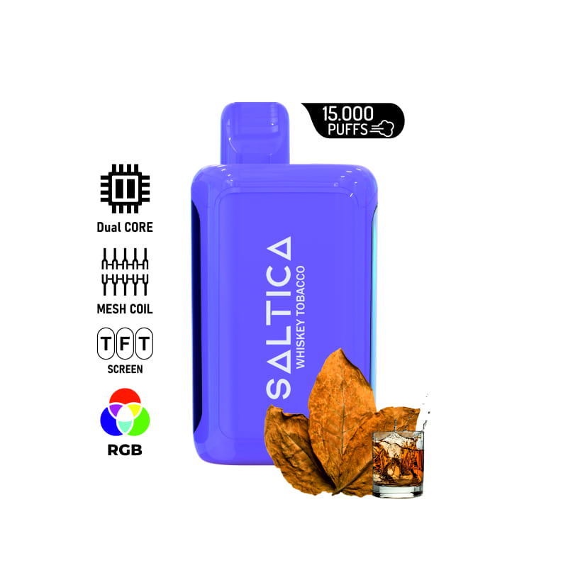 Saltica Hybrid Whiskey Tobacco