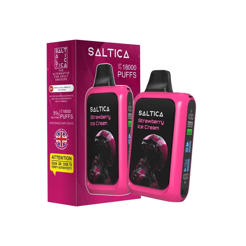 Saltica Saltica Cyber Strawberry Ice Cream - SALTICA