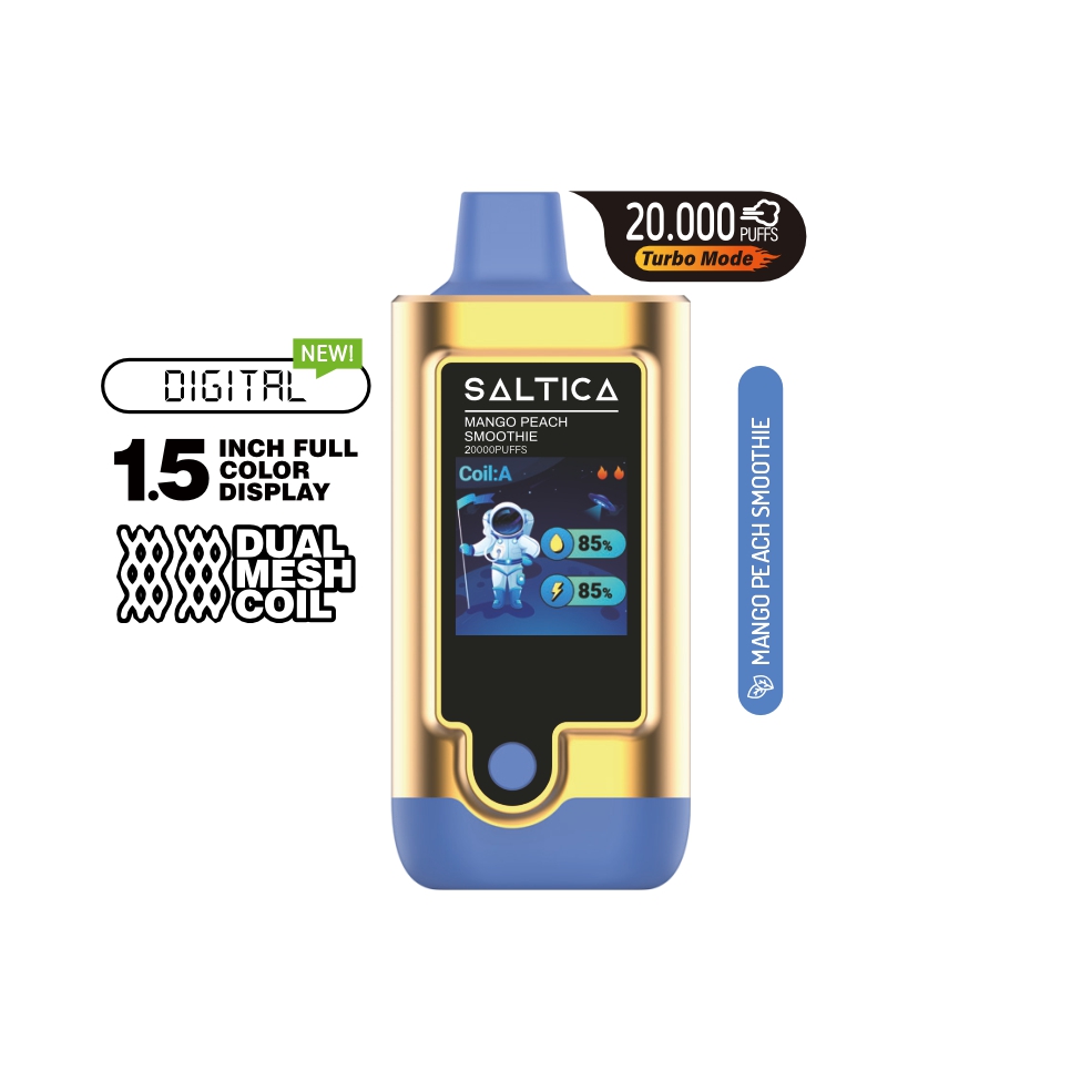 Saltica Digital 20000 Mango Peach Smoothie