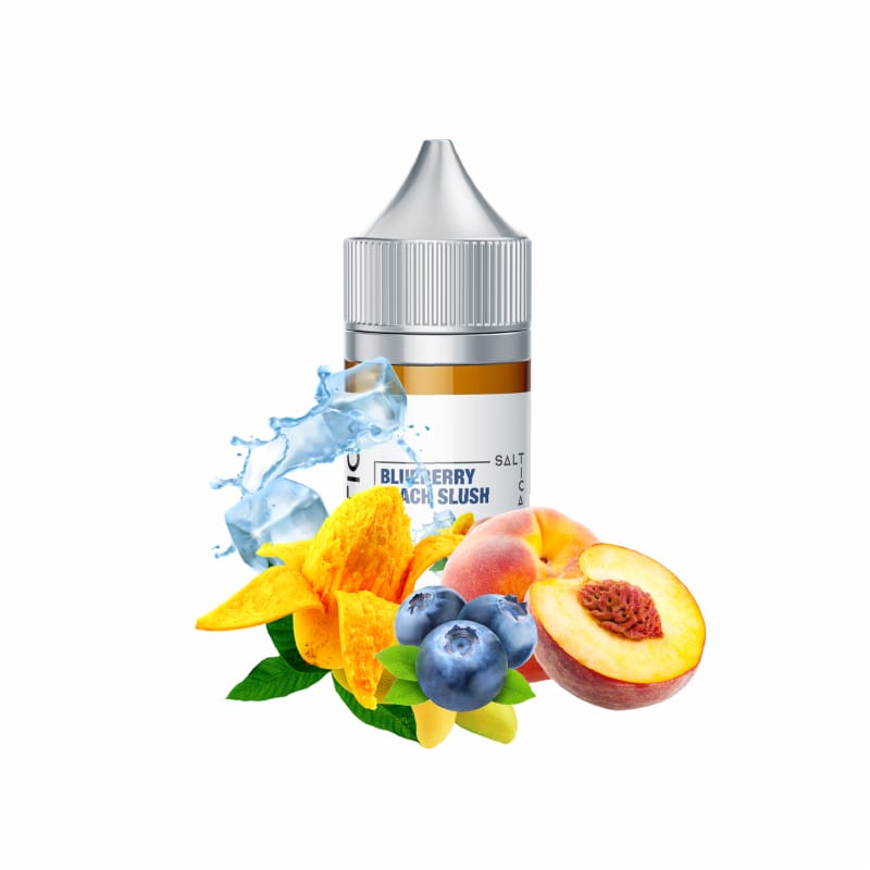 Saltica Blueberry Peach Slush E-Liquids