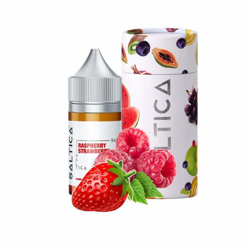 Saltica Raspberry Strawberry E-Liquids